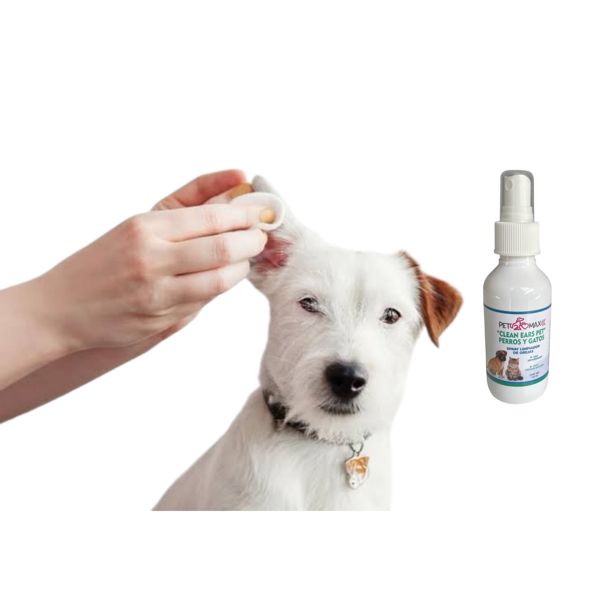 LIMPIADOR DE OREJAS PARA PERRO Y GATO