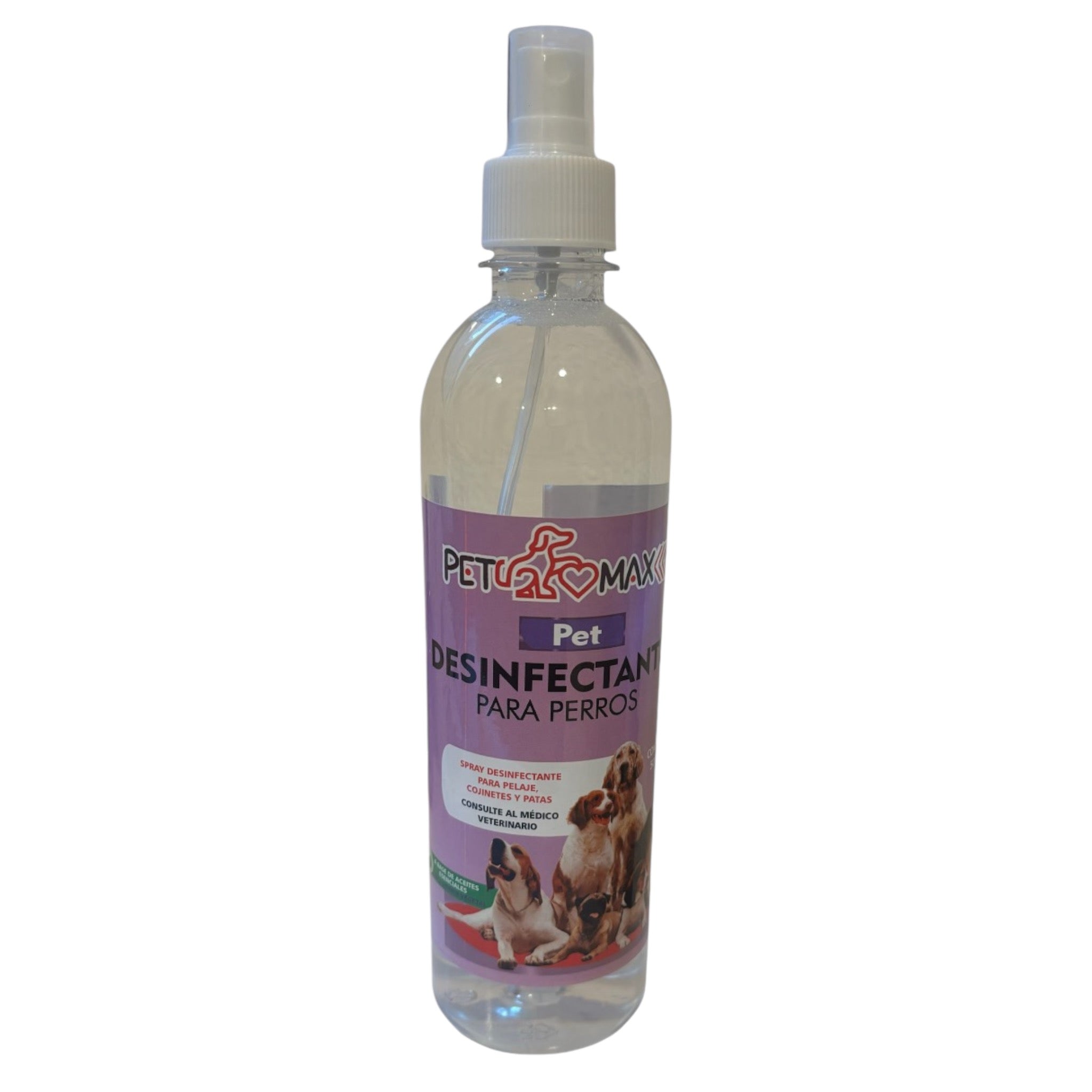 DESINFECTANTE PARA PELAJE, PATAS Y COJINETES 500 ML