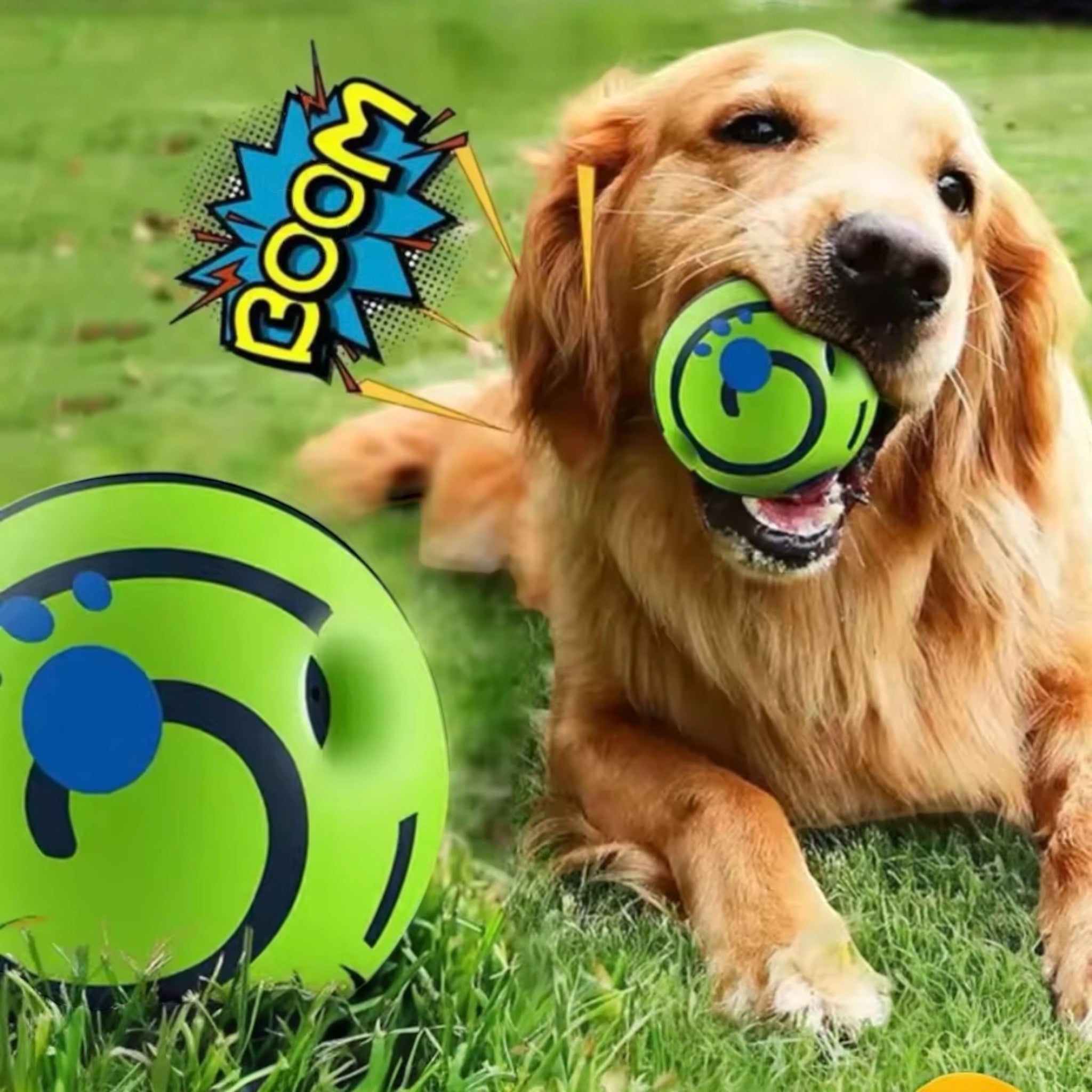 PELOTA CON SONIDO INTEGRADO PARA PERRO PETMAX
