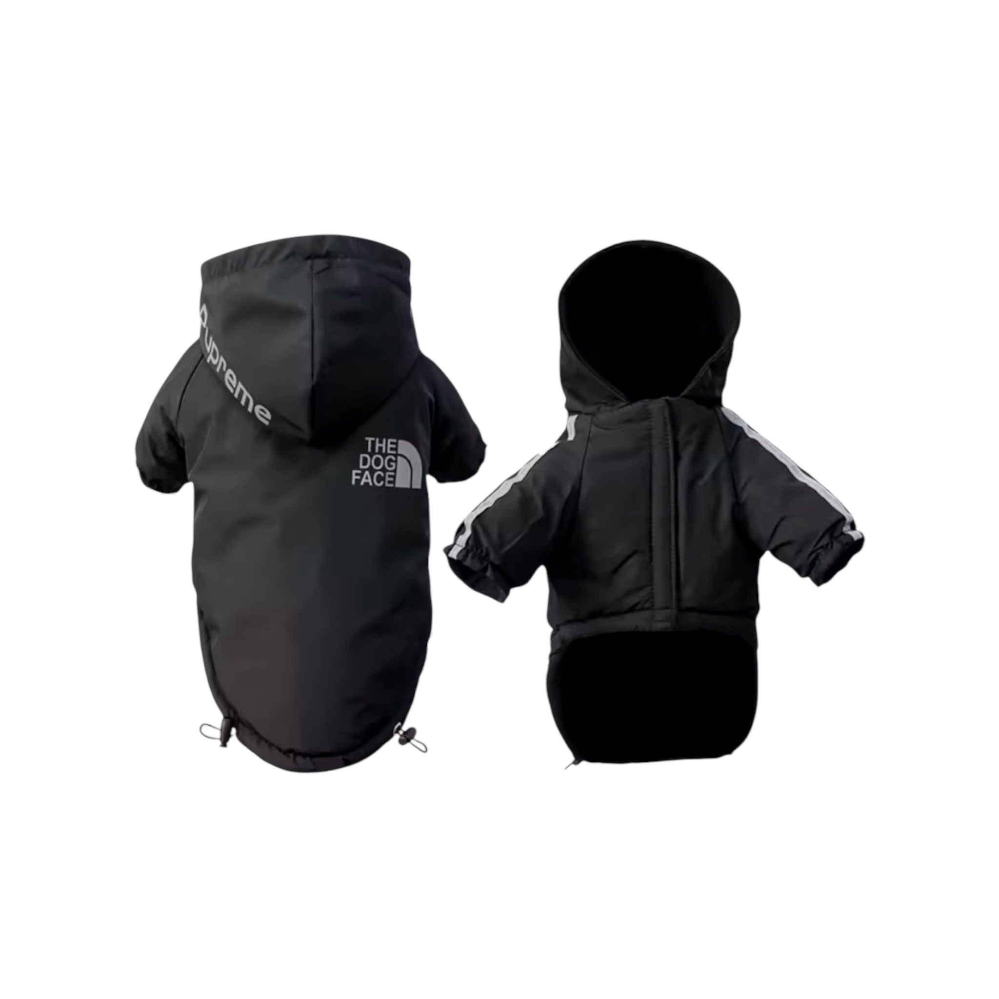 CHAMARRA PARA PERRO COLOR NEGRO THE DOG FACE TALLA M