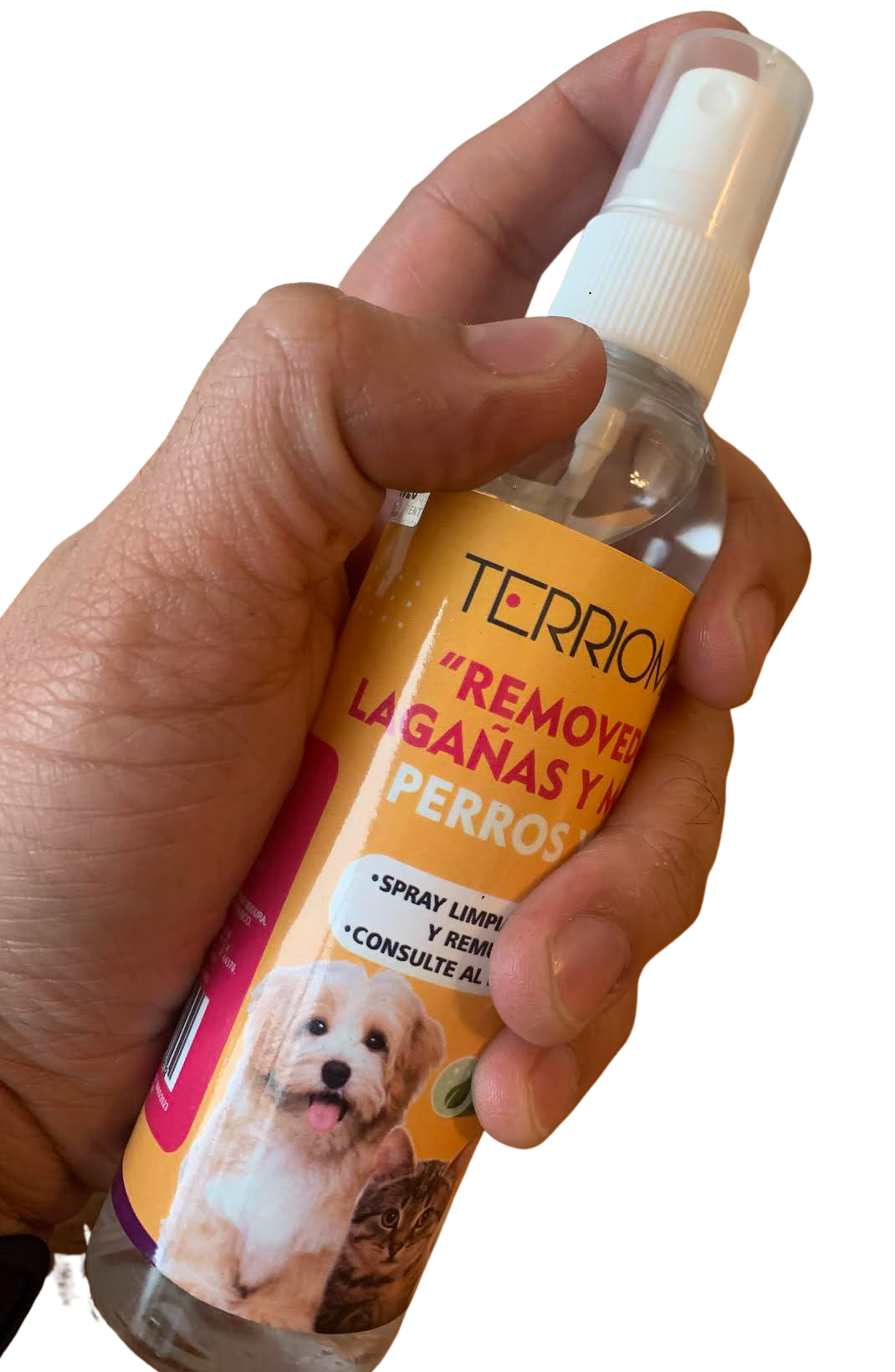 REMOVEDOR DE LAGAÑAS Y MANCHAS PERROS Y GATOS 125 ML